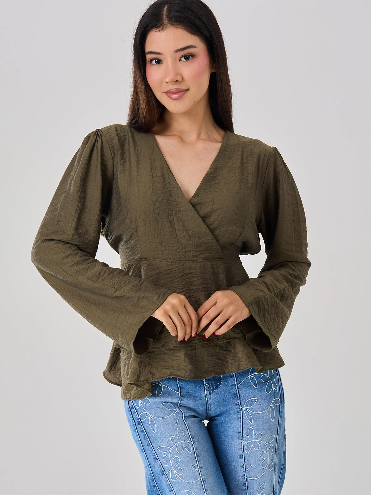 BLUSA MANGA LARGA MUJER ALEJANDRA BAIGORRIA BEA - 1