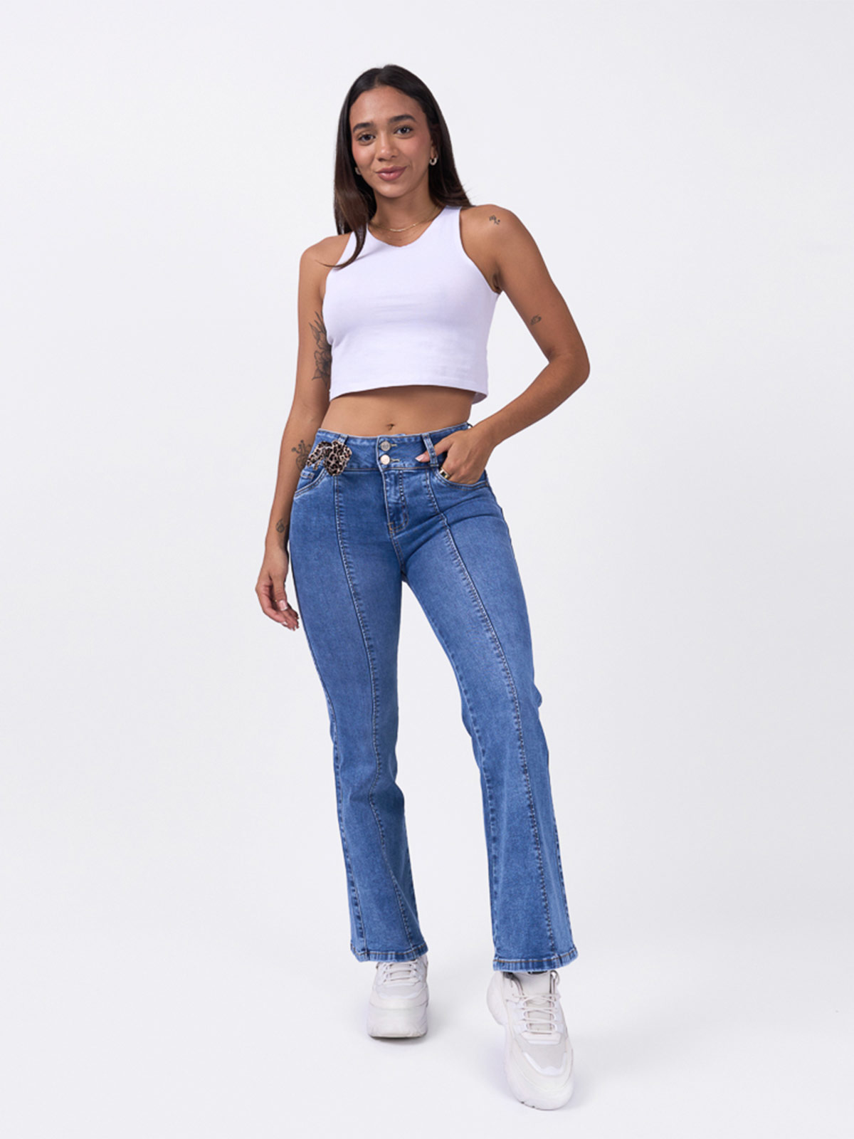 JEANS MUJER BRONCO SARAY - 1