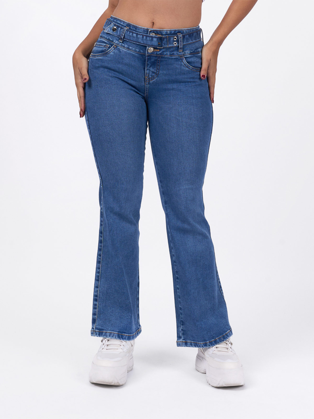 JEANS FLARE MUJER BRONCO SALMA - 2