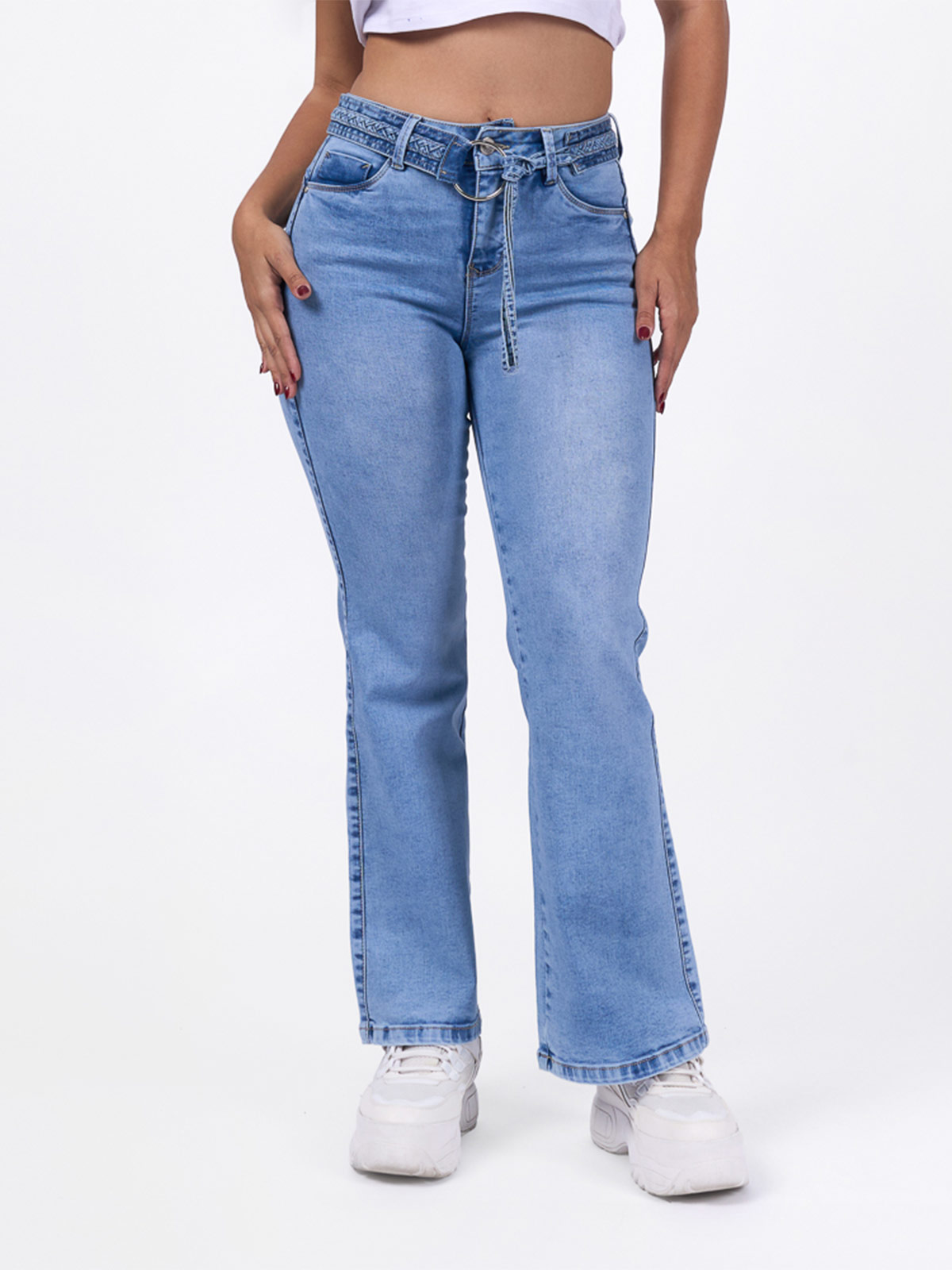 JEANS FLARE MUJER BRONCO BELY - 2