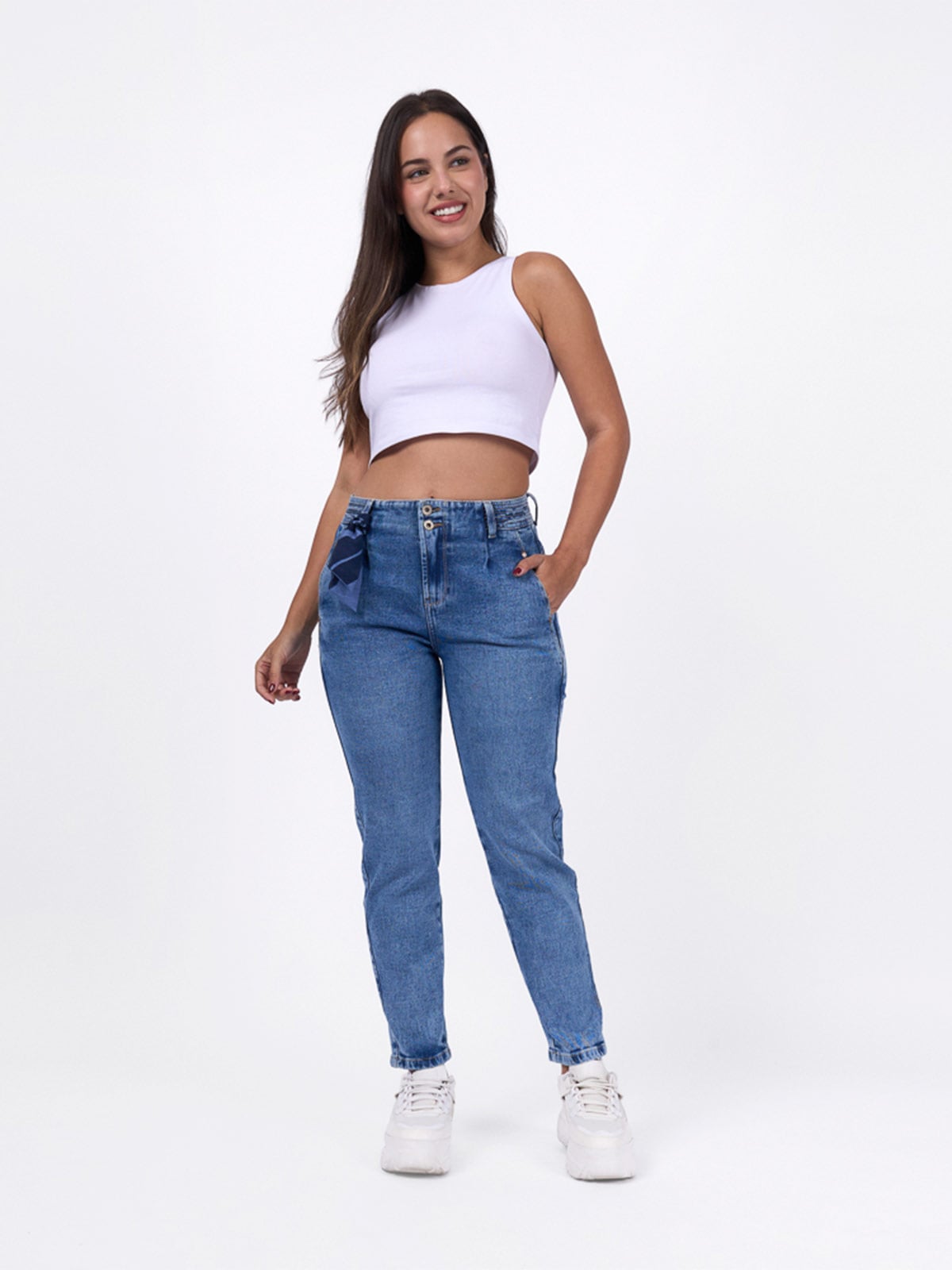 JEANS MUJER BRONCO AINA - 1