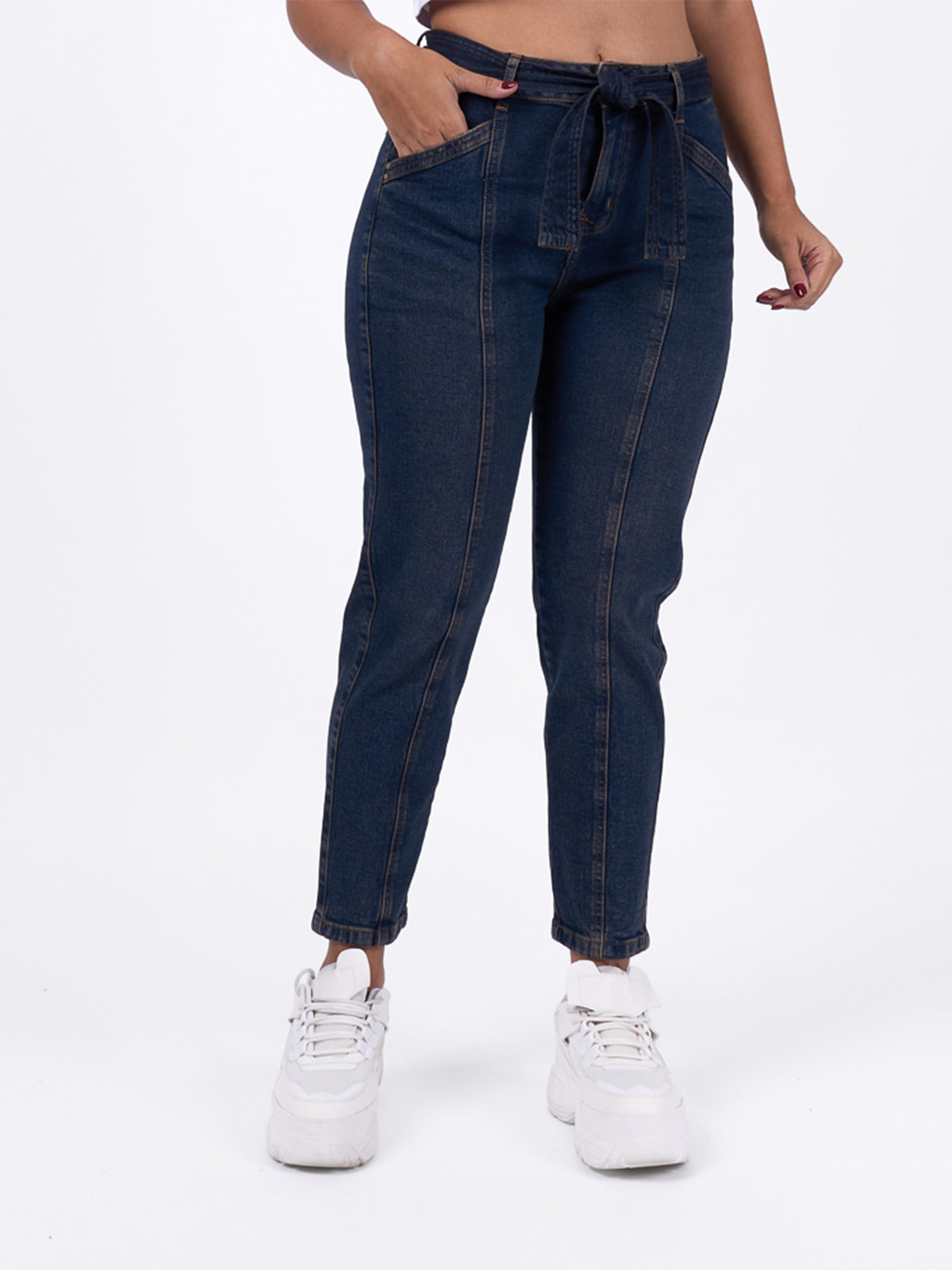 JEANS MOM MUJER BRONCO IZA - 2