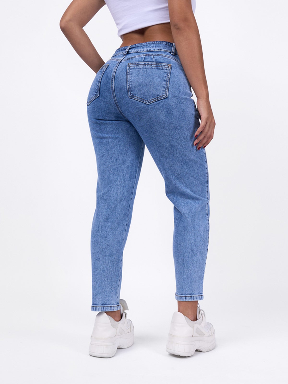 JEANS MOM MUJER BRONCO IZA - 3