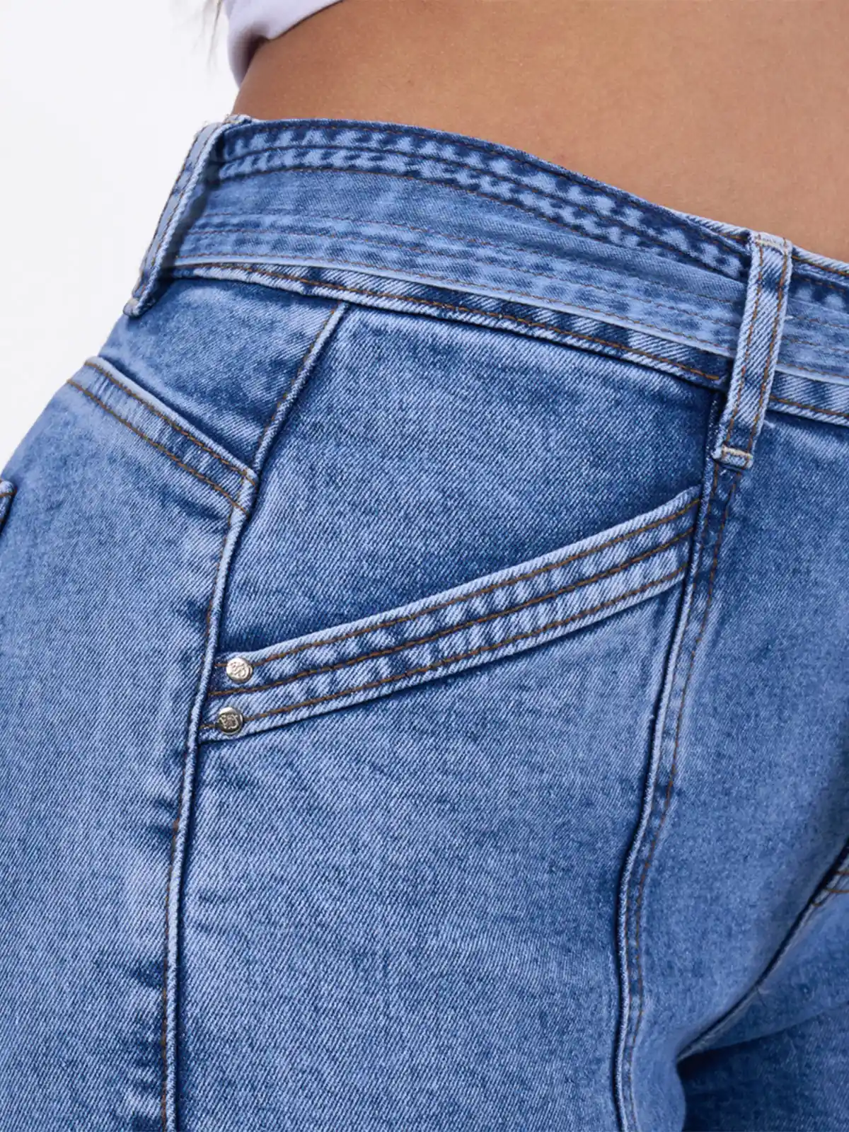 JEANS MOM MUJER BRONCO IZA - 4