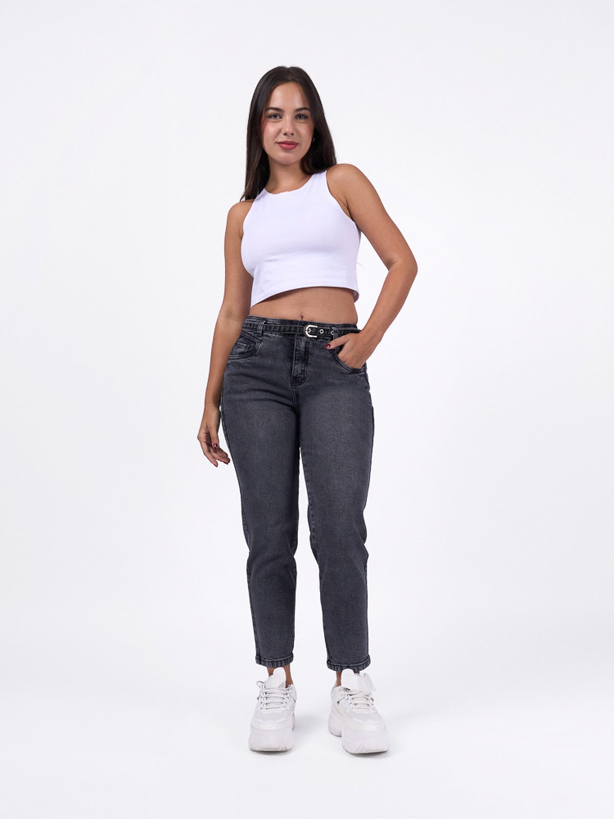 JEANS MOM MUJER BRONCO VASTHY - 1