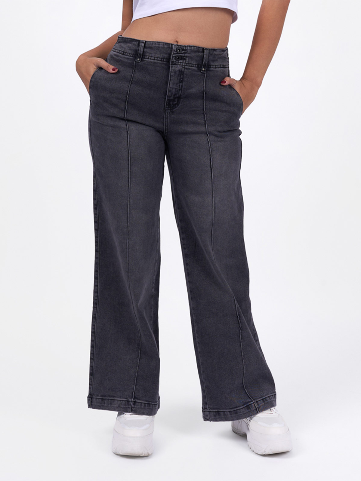 JEANS WIDELEG MUJER BRONCO DIANNA - 2