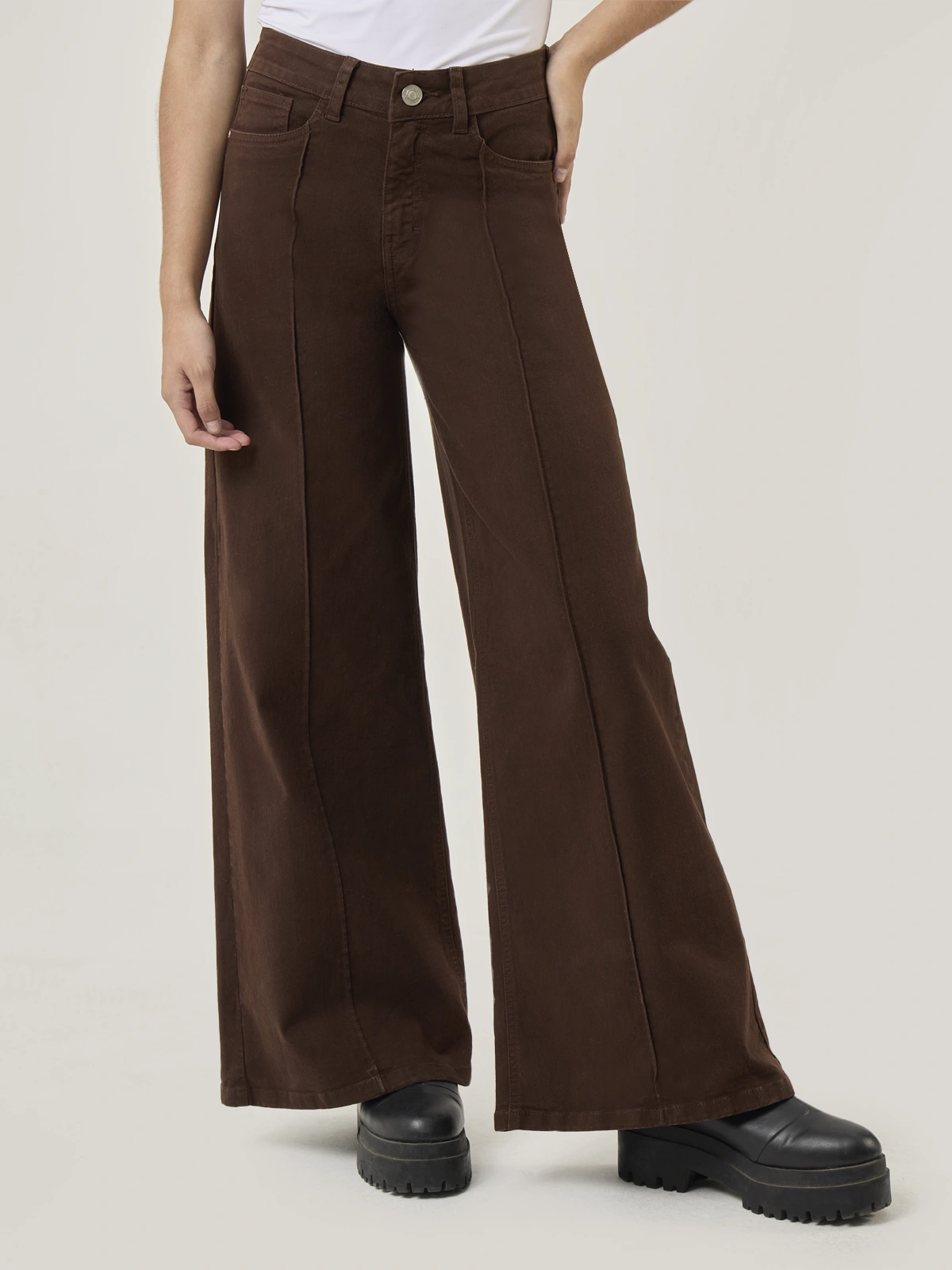 JEANS ALGODÓN REGULAR MUJER BARBADOS ADAN - 1