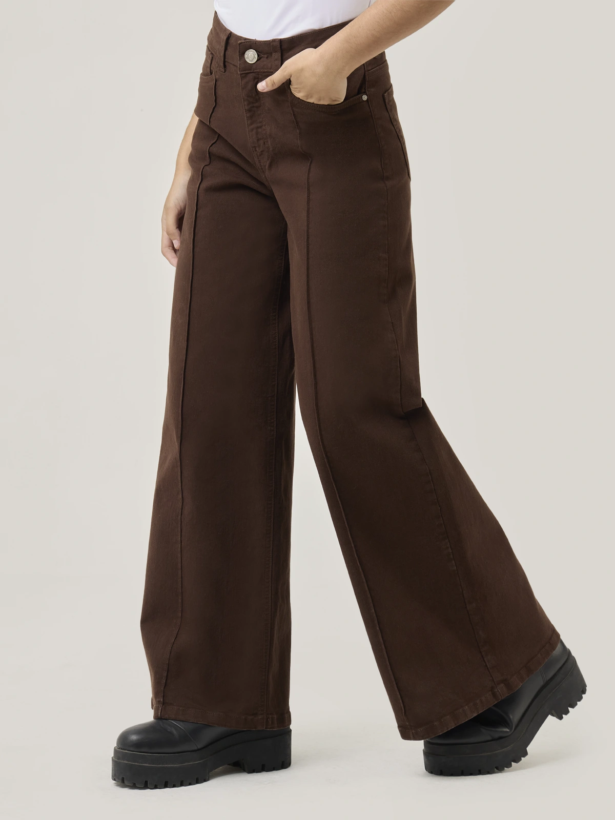 JEANS ALGODÓN REGULAR MUJER BARBADOS ADAN - 3