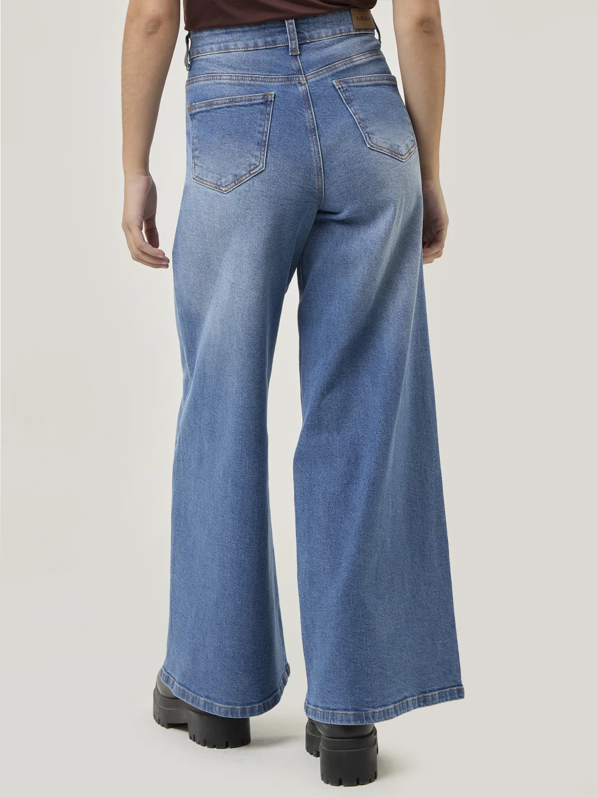 JEANS ALGODÓN REGULAR MUJER BARBADOS ADAN - 2