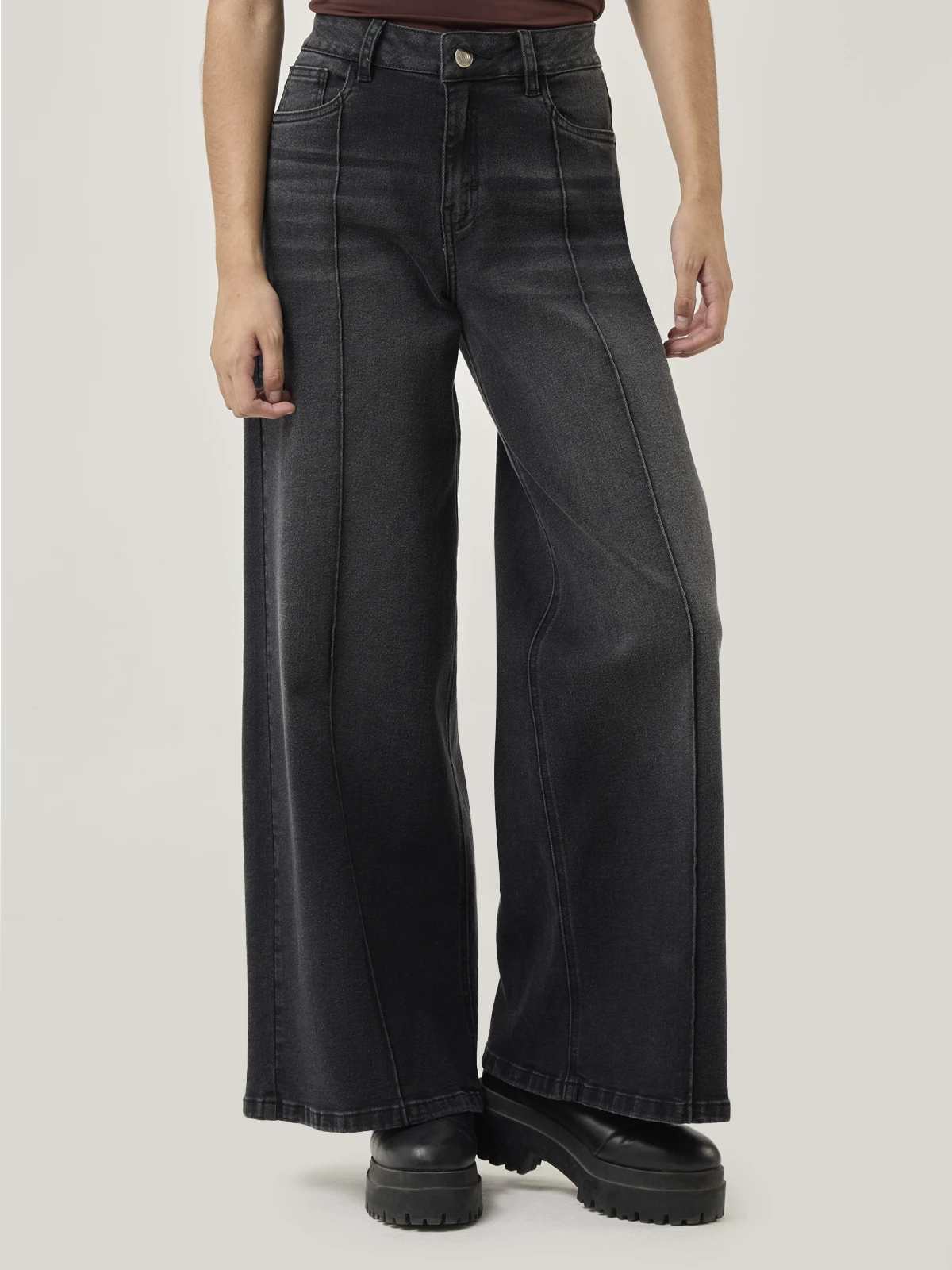 JEANS ALGODÓN REGULAR MUJER BARBADOS ADAN - 1