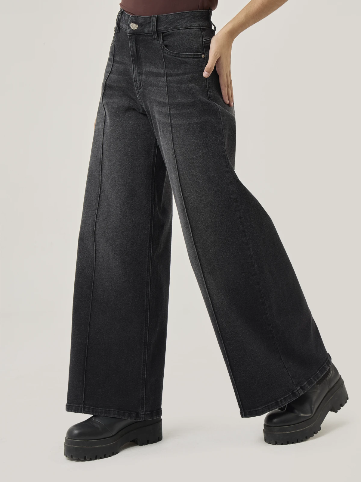 JEANS ALGODÓN REGULAR MUJER BARBADOS ADAN - 3