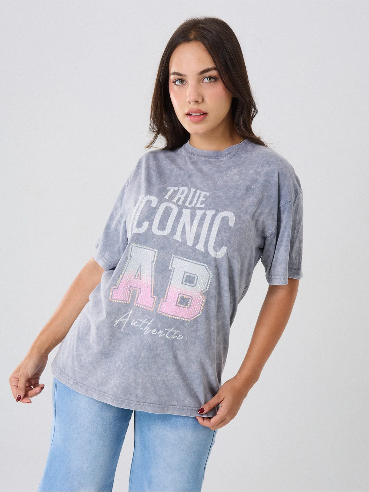 POLO MUJER ALEJANDRA BAIGORRIA ACID WASH - 1