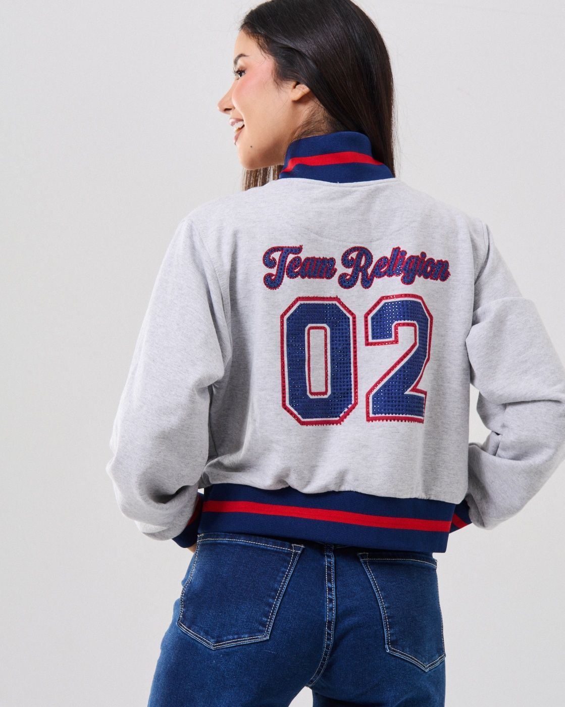 CASACA BOMBER MUJER ALEJANDRA BAIGORRIA RELIGION - 2