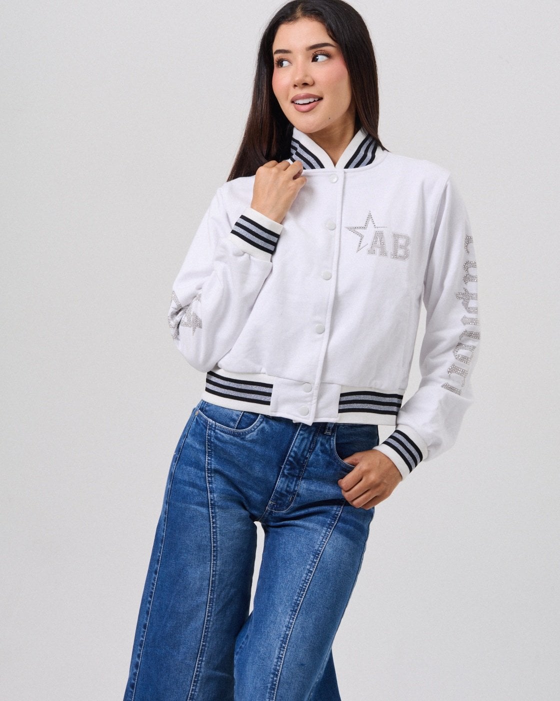 CASACA BOMBER MUJER ALEJANDRA BAIGORRIA EUPHORIA - 1