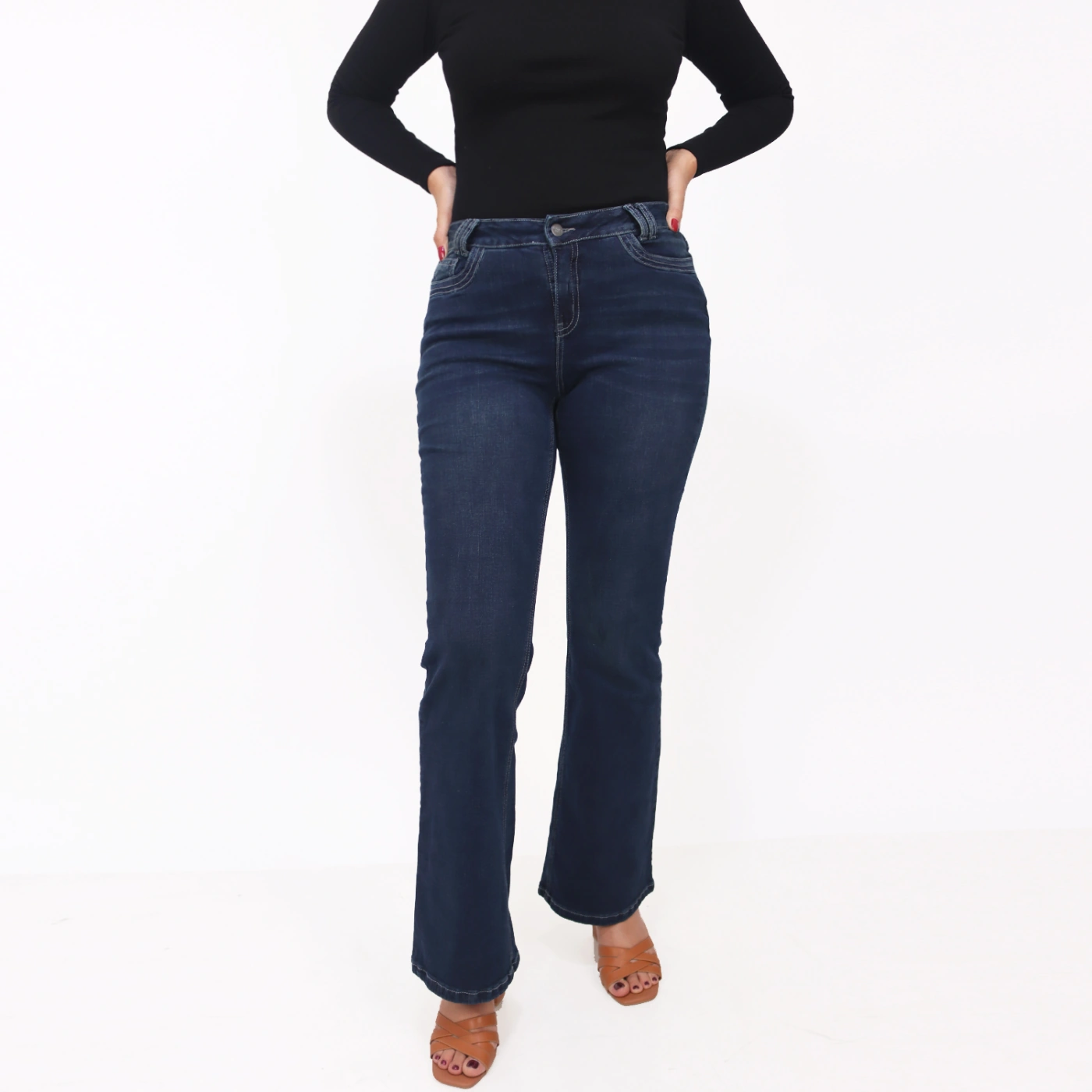 JEAN MUJER KAYRA POBLET PERFECT FIT BOOT CUT LR STAR - 1
