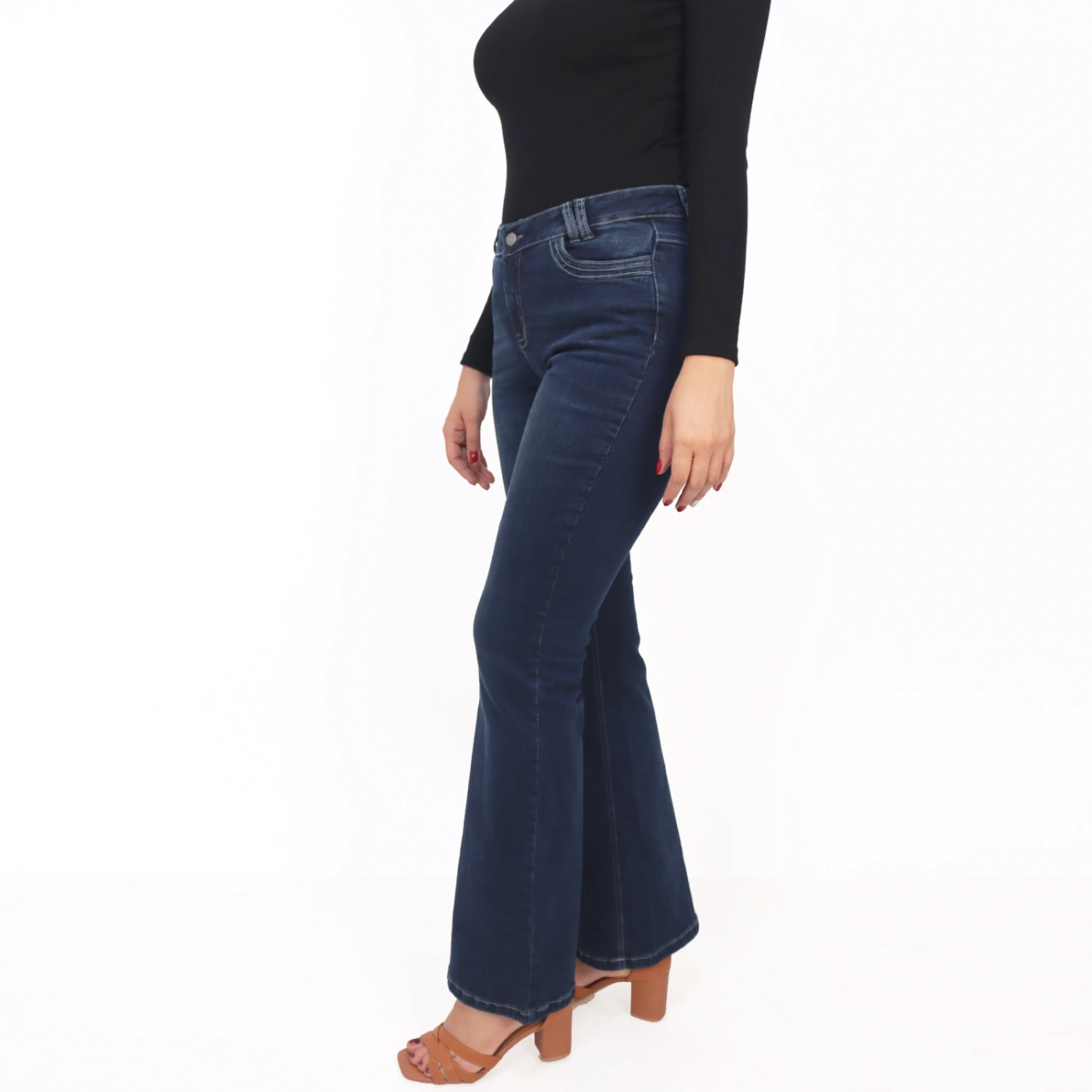 JEAN MUJER KAYRA POBLET PERFECT FIT BOOT CUT LR STAR - 2