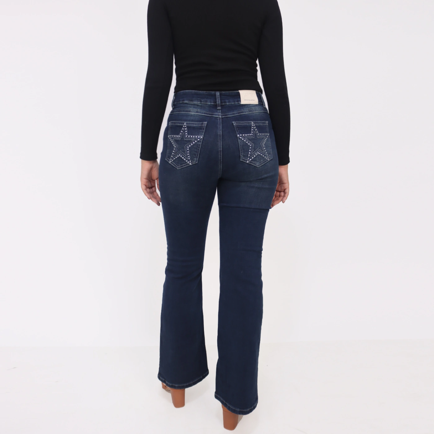 JEAN MUJER KAYRA POBLET PERFECT FIT BOOT CUT LR STAR - 3