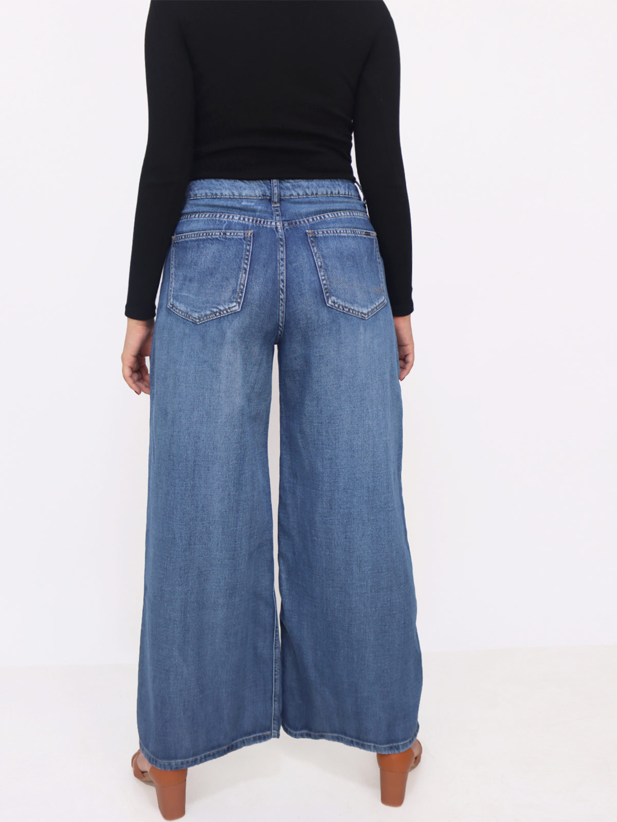 JEANS PALAZZO MUJER KAYRA POBLET PERFECT FIT - 3