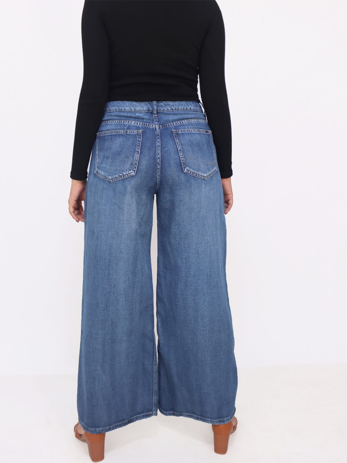 JEANS PALAZZO MUJER KAYRA POBLET PERFECT FIT - 3