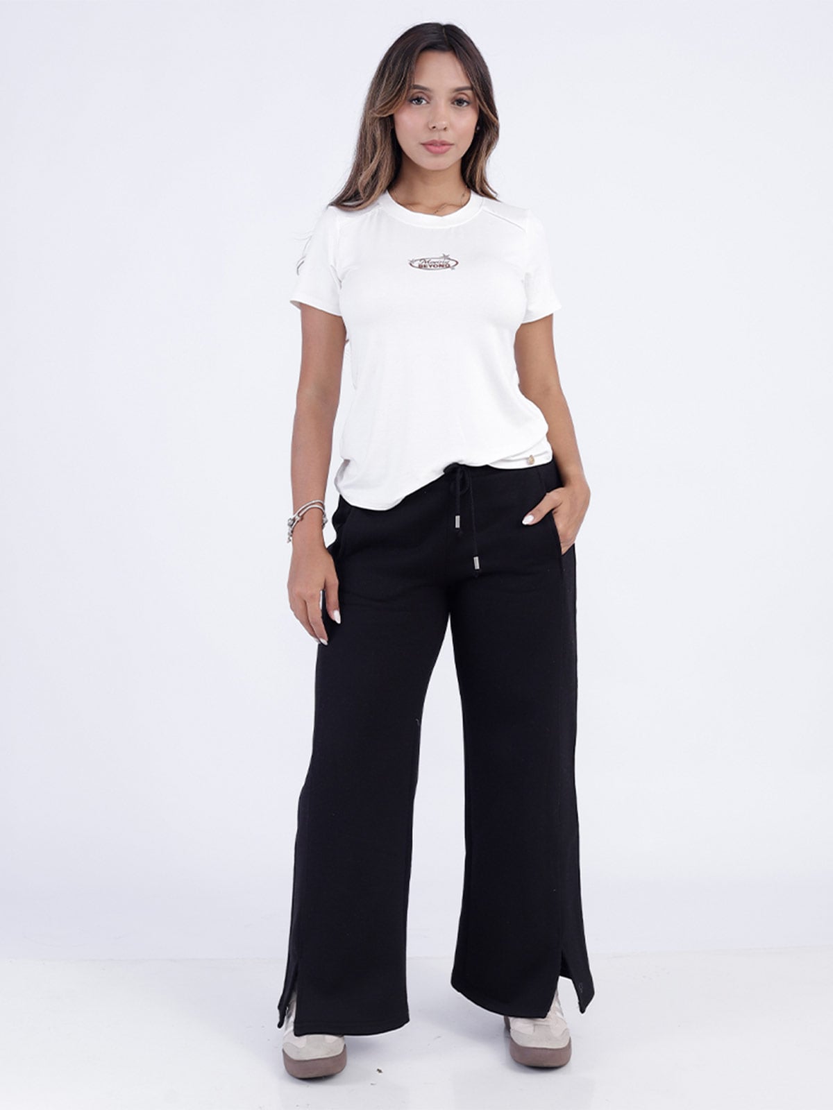 PANTALÓN DE BUZO MUJER SODA BLUES BRANDY - 1