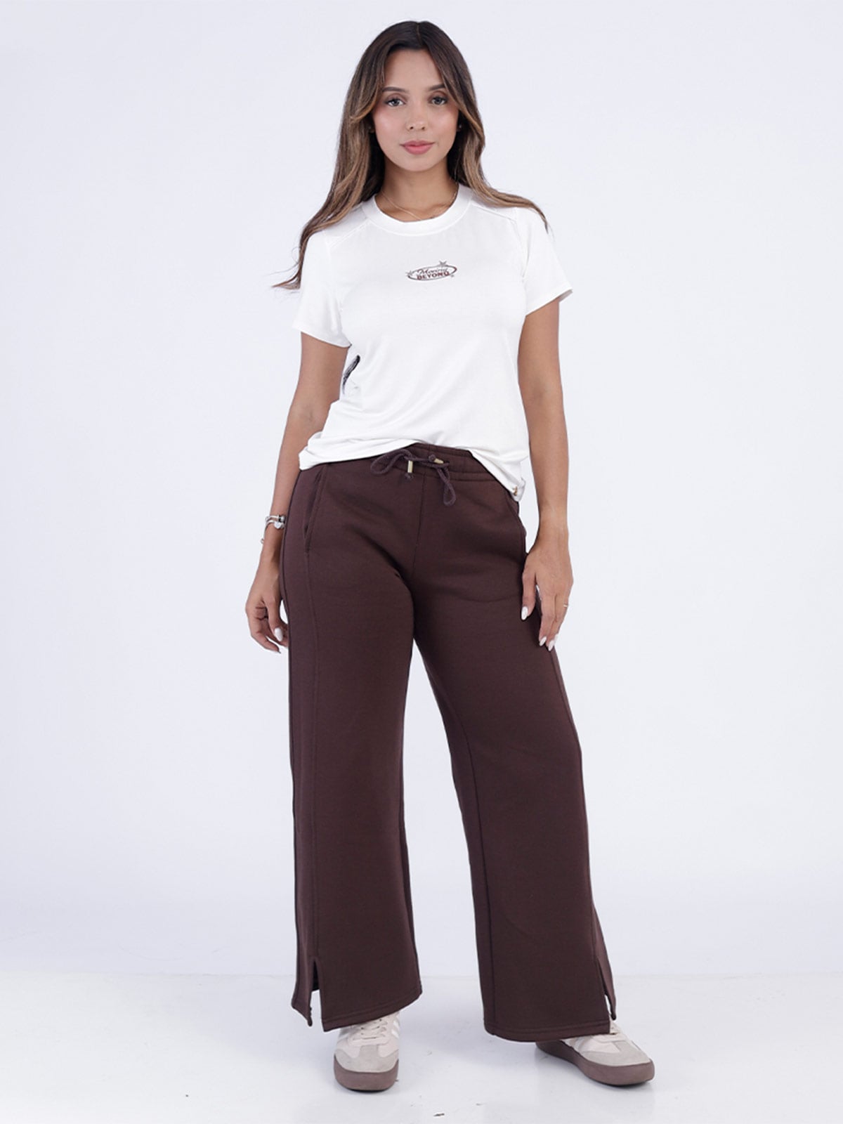 PANTALÓN DE BUZO MUJER SODA BLUES BRANDY - 1