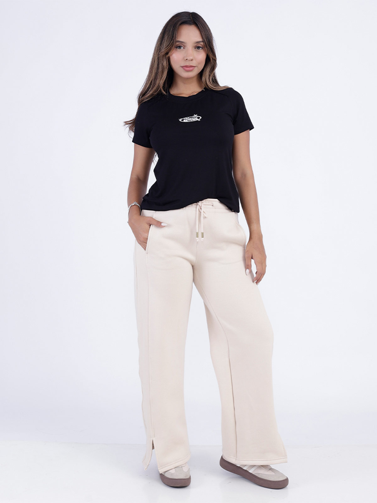 PANTALÓN DE BUZO MUJER SODA BLUES BRANDY - 1