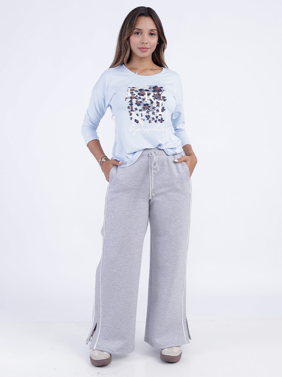 PANTALÓN DE BUZO MUJER SODA BLUES FRANCHY - 1