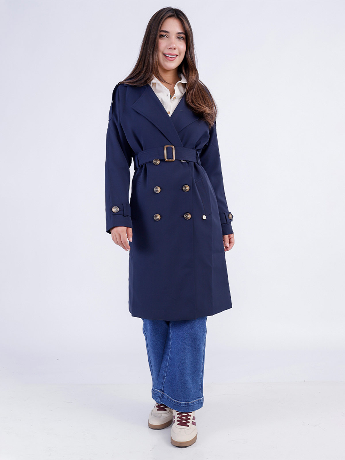 TRENCH LARGO MUJER SODA BLUES BEATRICE - 2
