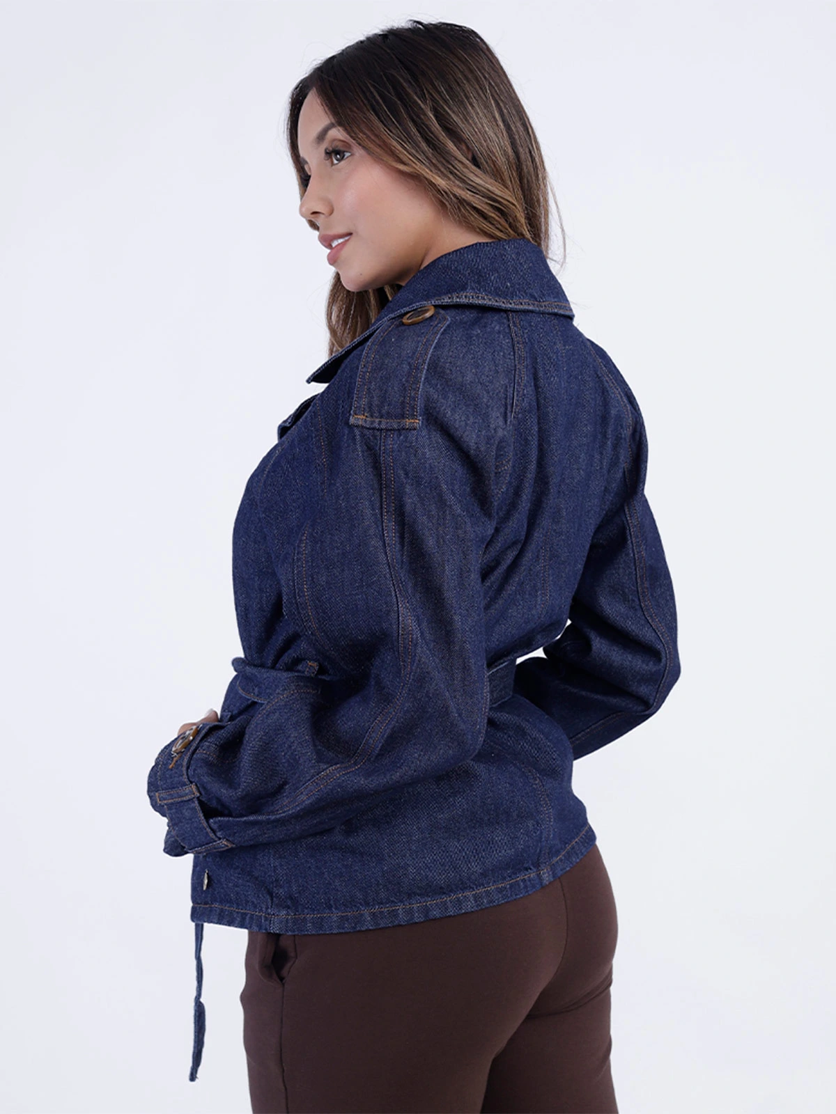 TRENCH CORTO MUJER SODA BLUES DANIA - 4