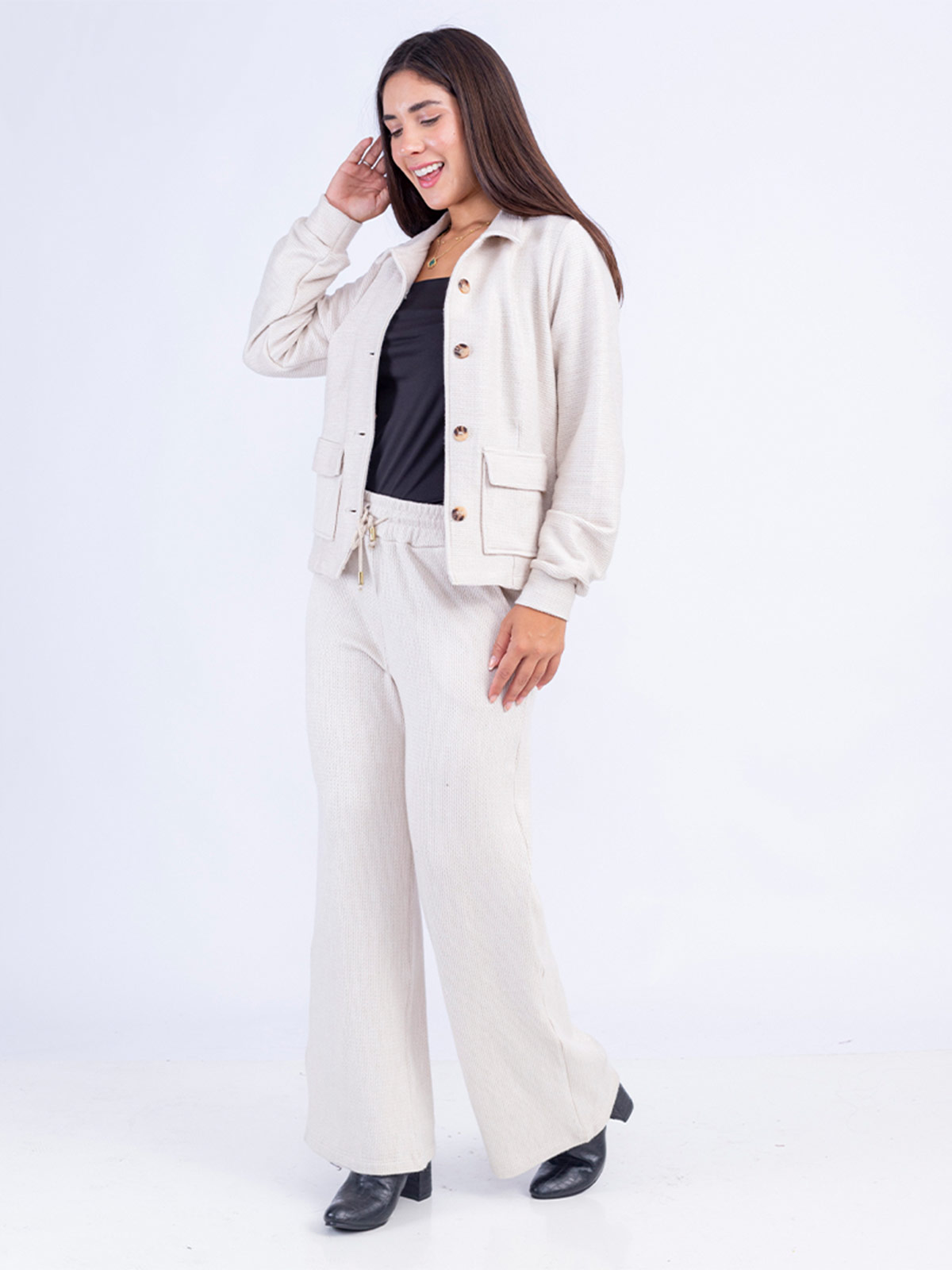 PANTALÓN DE BUZO MUJER SODA BLUES MOROCO - 1