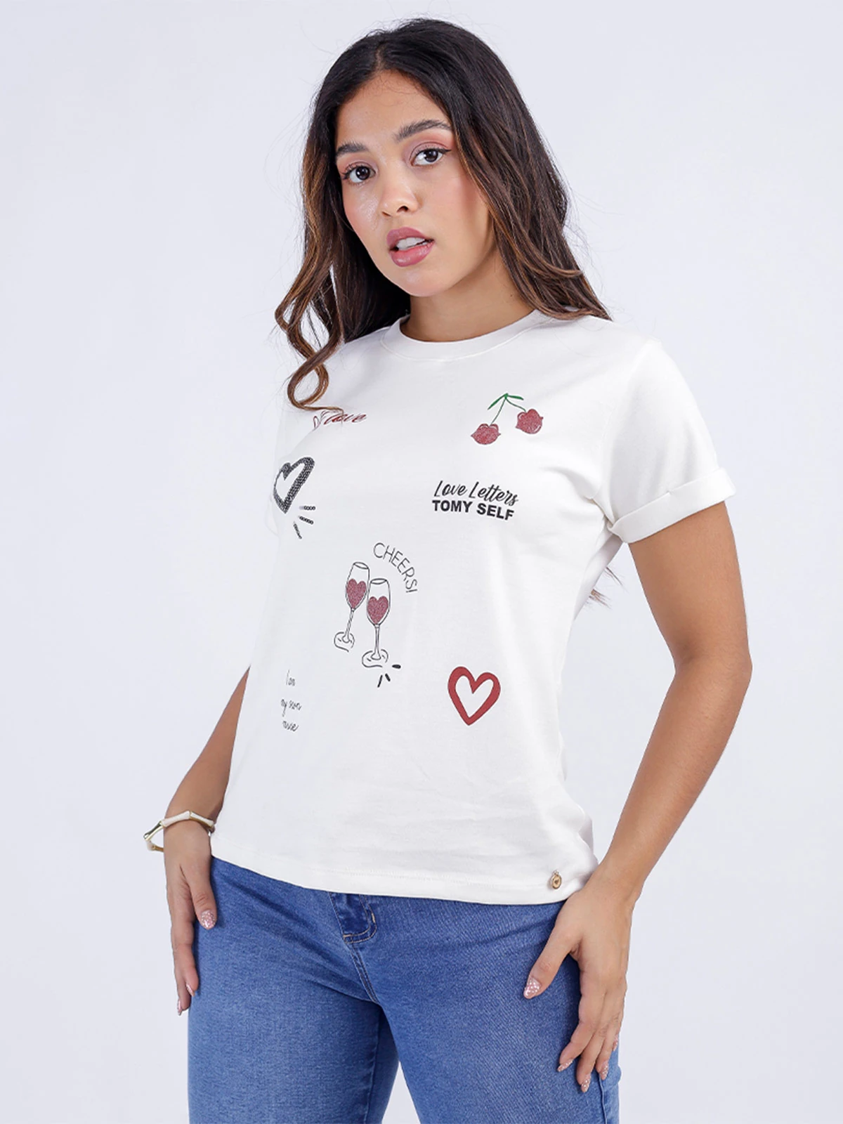 POLO MUJER SODA BLUES CUORE - 2
