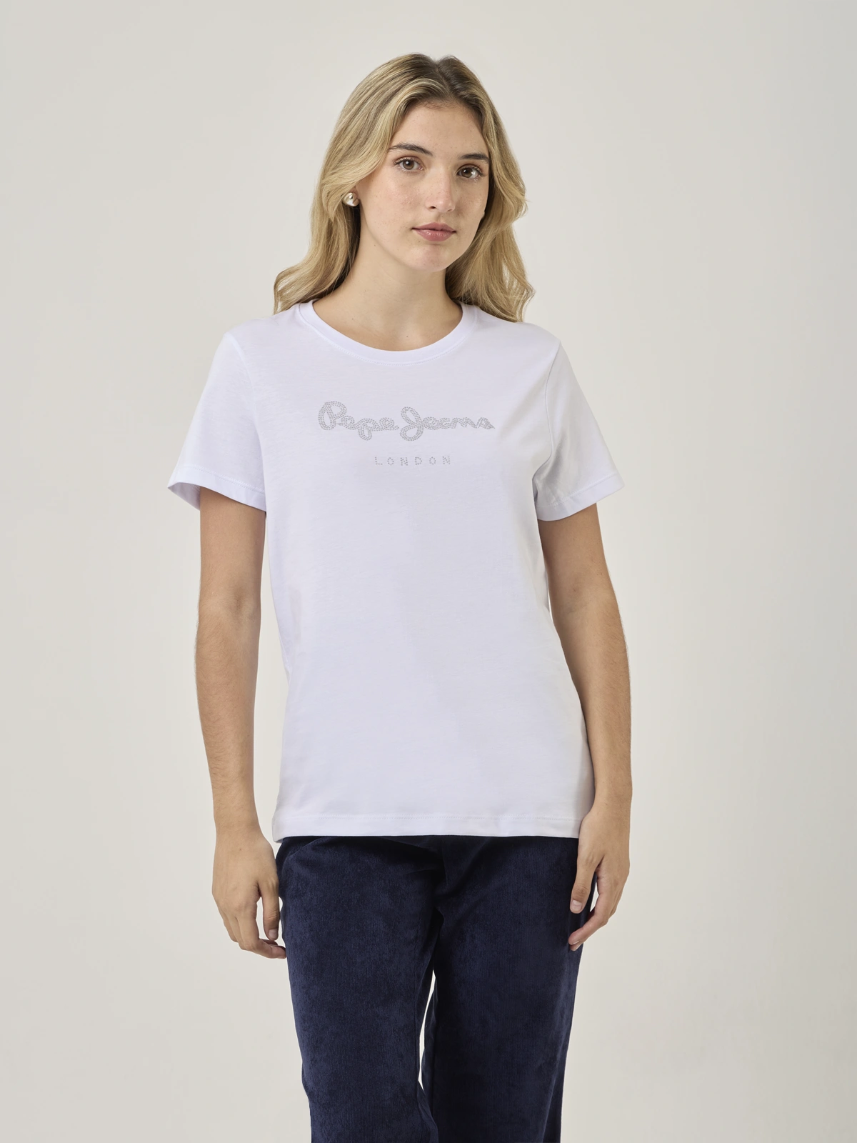POLO MANGA CORTA ALGODÓN MUJER PEPE JEANS HAILEY - 1