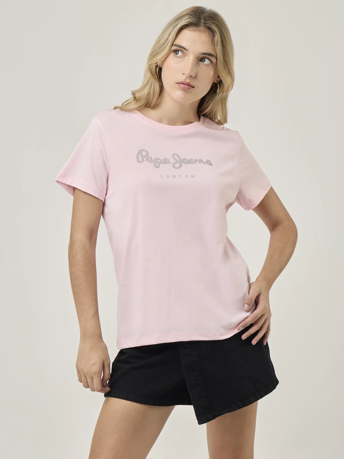 POLO MANGA CORTA ALGODÓN MUJER PEPE JEANS HAILEY - 1