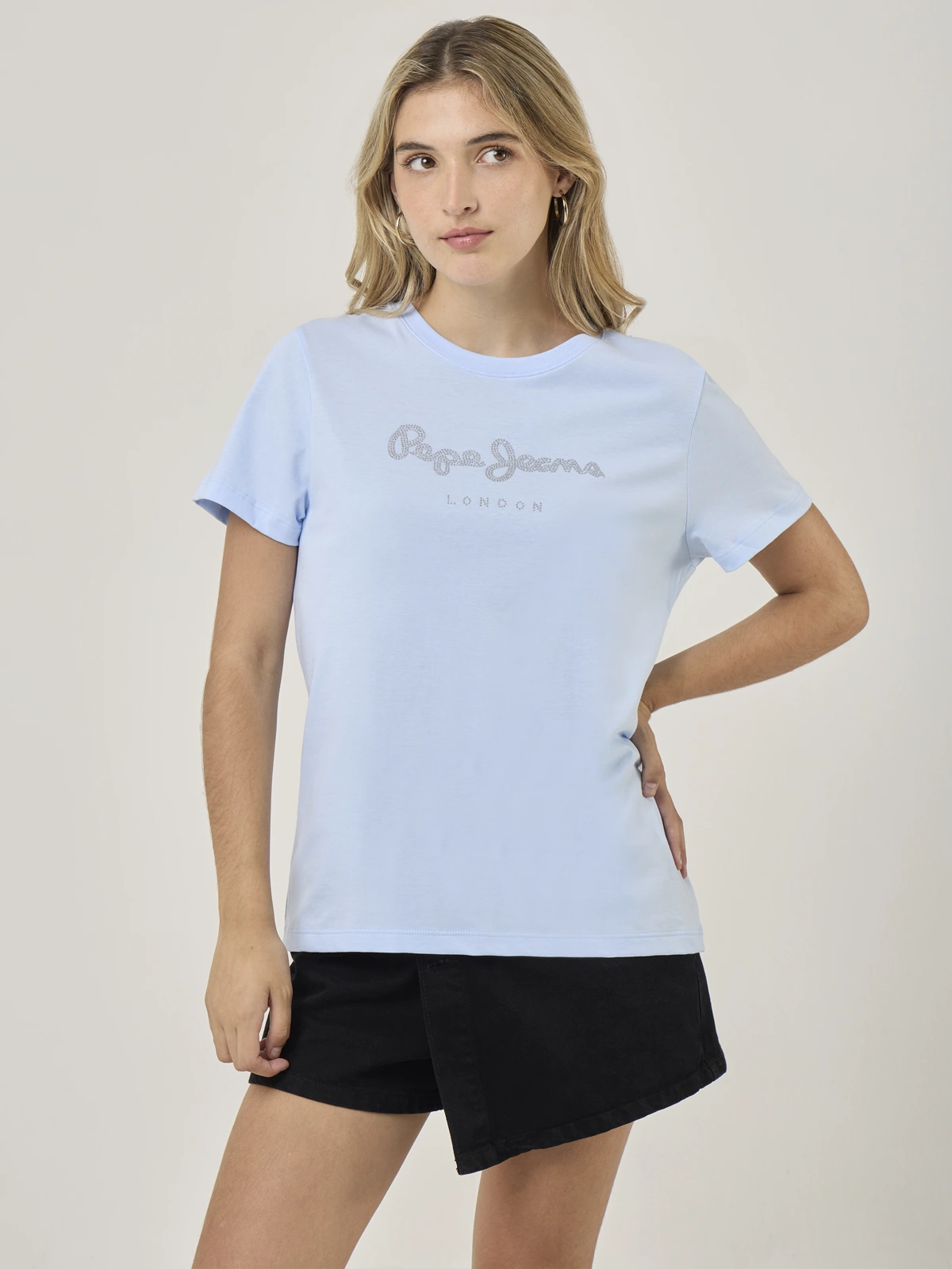 POLO MANGA CORTA ALGODÓN MUJER PEPE JEANS HAILEY - 1