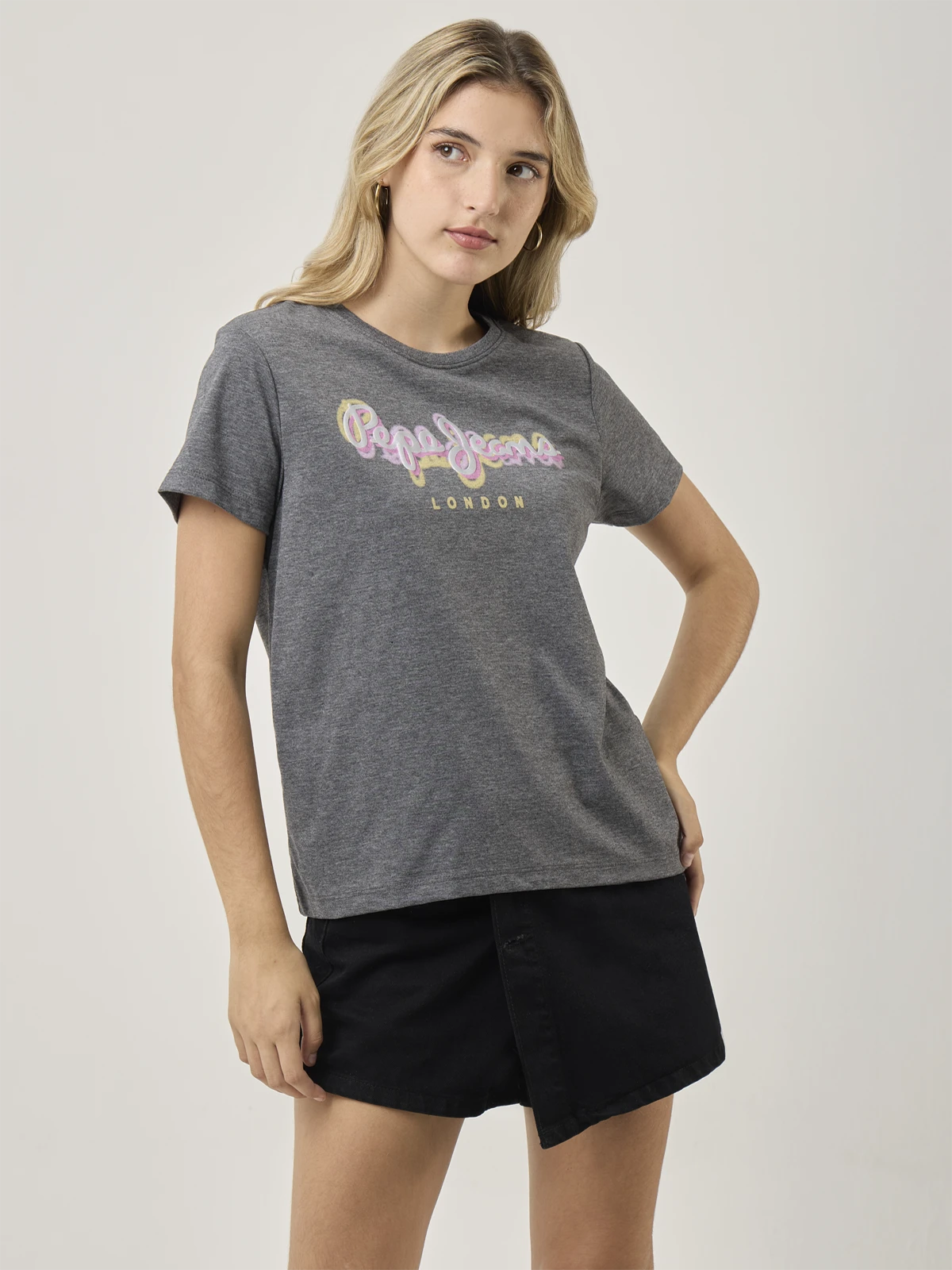 POLO MANGA CORTA ALGODÓN MUJER PEPE JEANS BECKY - 1