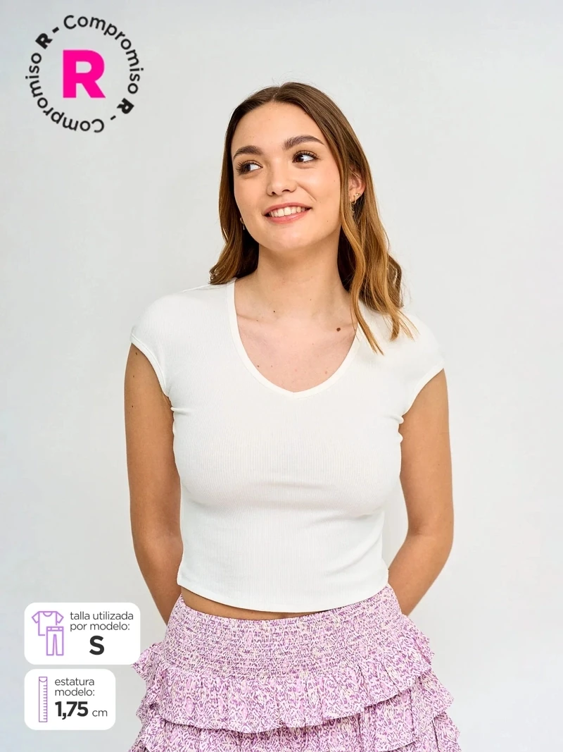 POLO SIN MANGAS ALGODÓN MUJER INDEX - 1
