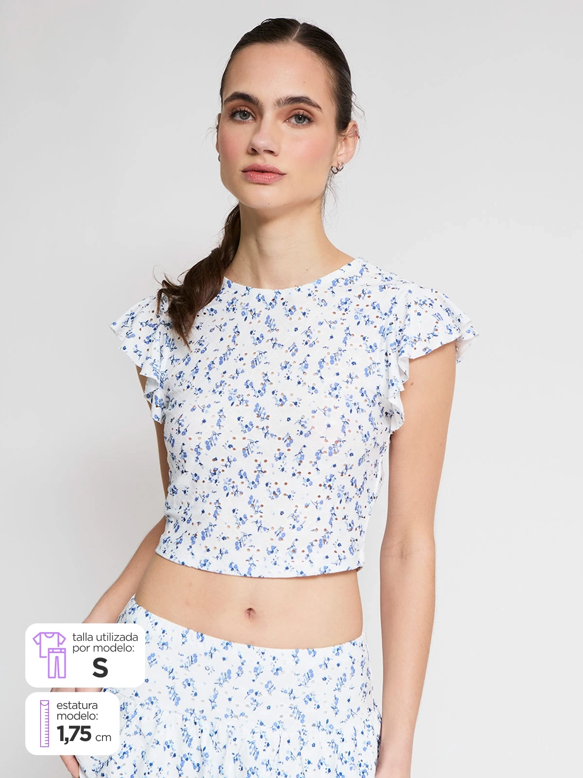 POLO SIN MANGAS MUJER INDEX FLORAL - 1