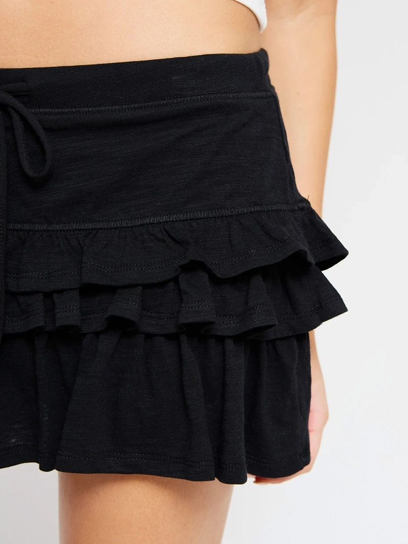 FALDA SHORT ALGODÓN MUJER INDEX - 4