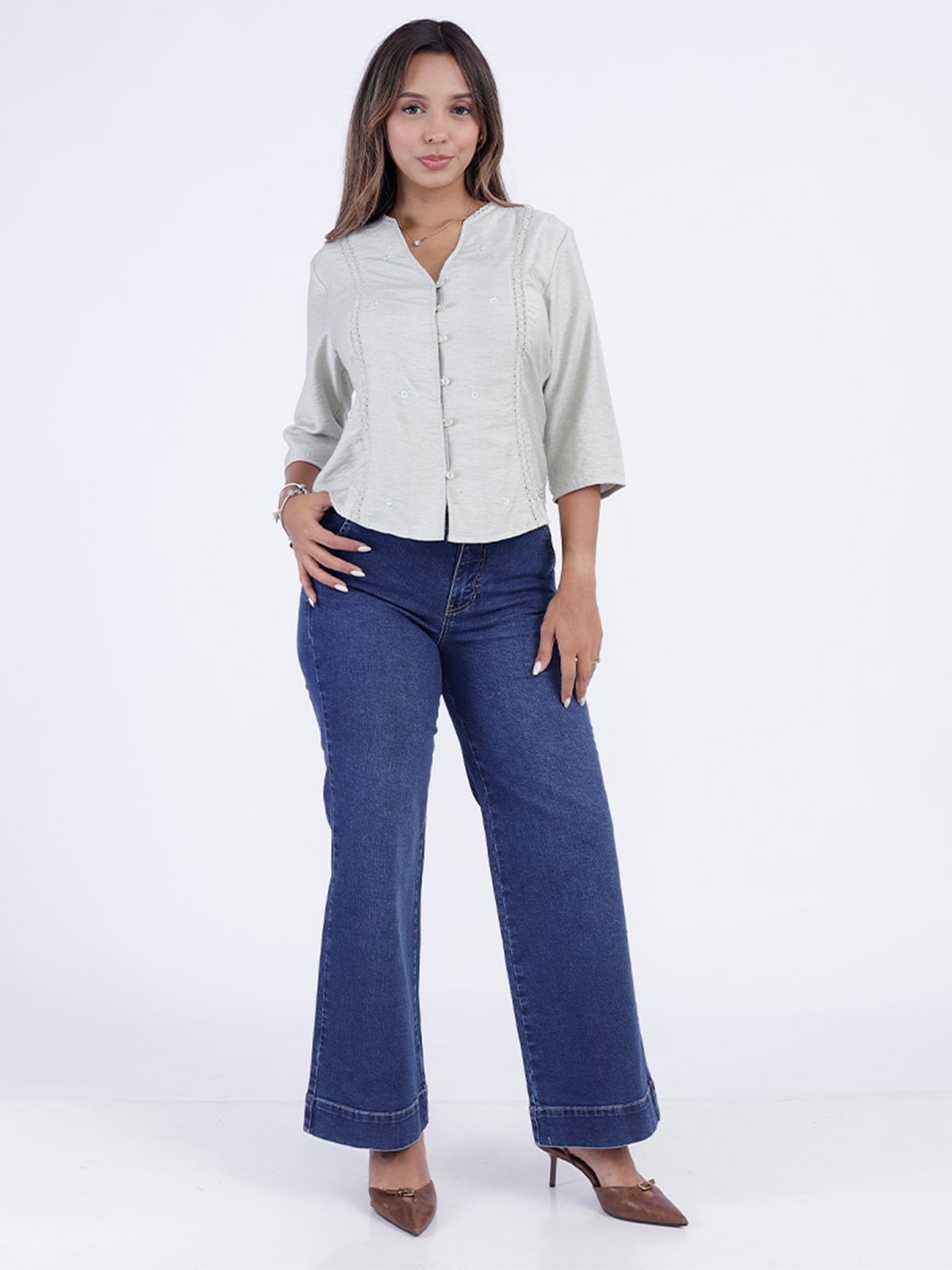 JEANS WIDELEG MUJER SODA BLUES AMSTER - 1