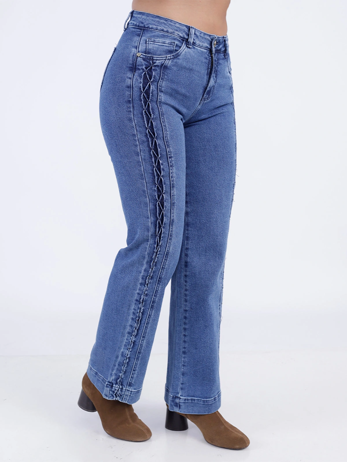 JEANS WIDELEG MUJER SODA BLUES MARIAN - 3