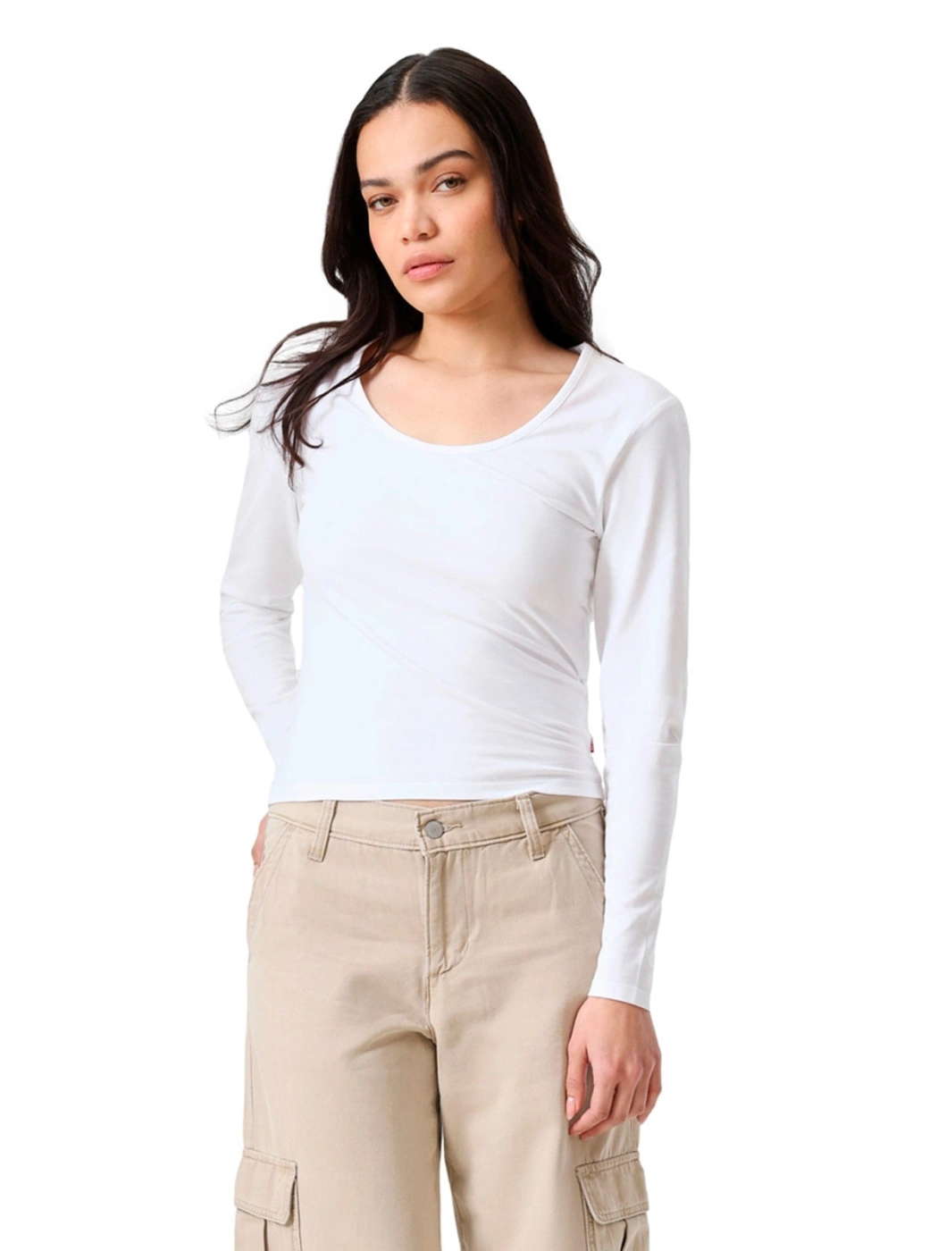 POLO ALGODÓN MUJER LEVI'S GIGI SCOOP NECK - 1