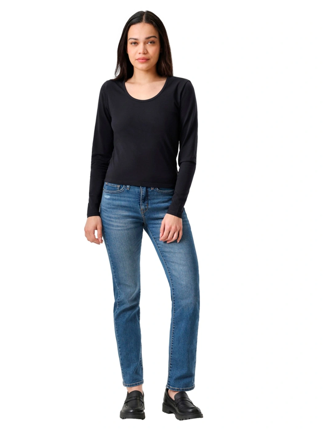 JEANS MUJER LEVI'S 314 SHAPING STRAIGHT SO ON - 1
