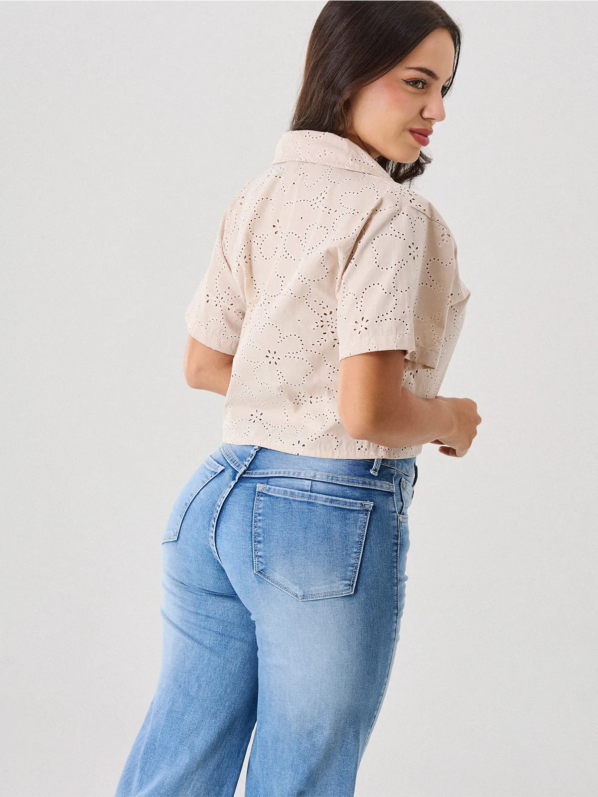 BLUSA MANGA CORTA ALEJANDRA BAIGORRIA MUJER NOELIA - 2