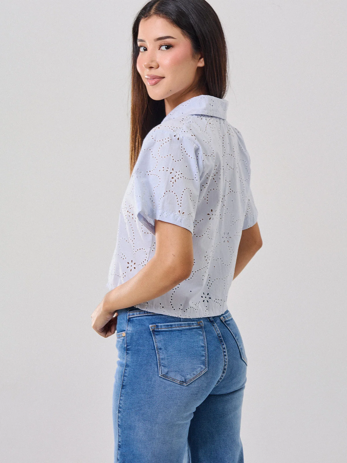 BLUSA MANGA CORTA ALEJANDRA BAIGORRIA MUJER NOELIA - 2