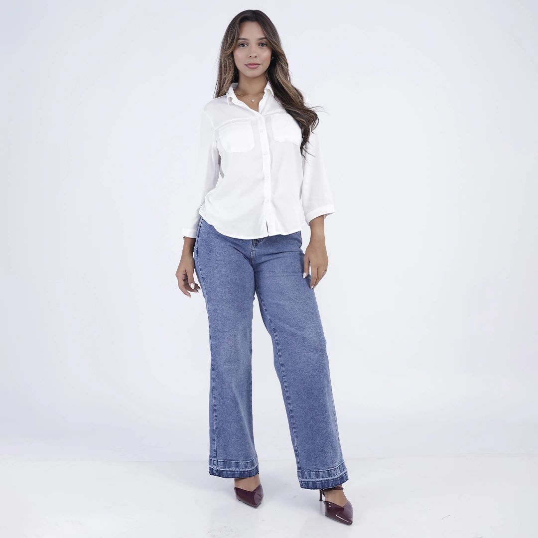 JEANS WIDELEG MUJER SODA BLUES RAYZA - 4