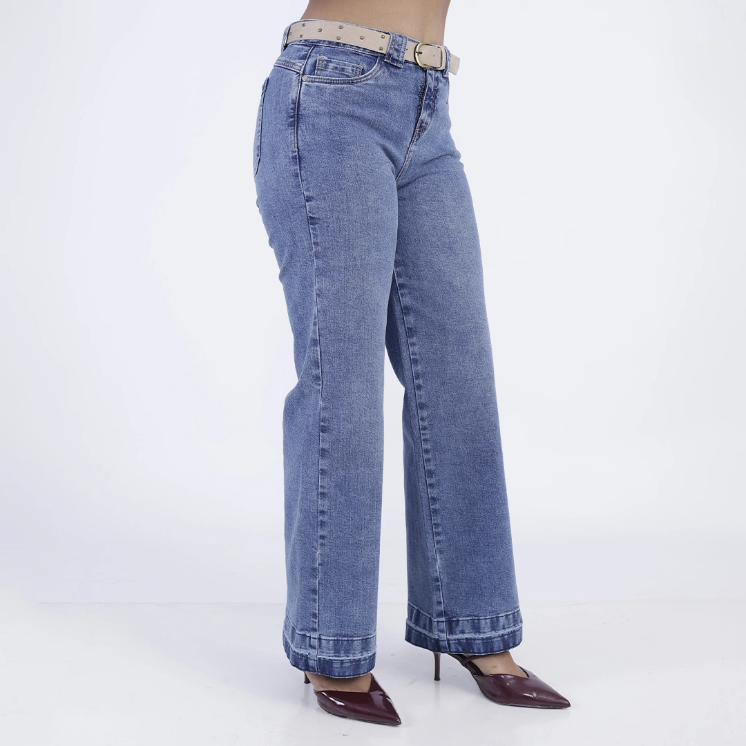 JEANS WIDELEG MUJER SODA BLUES RAYZA - 2