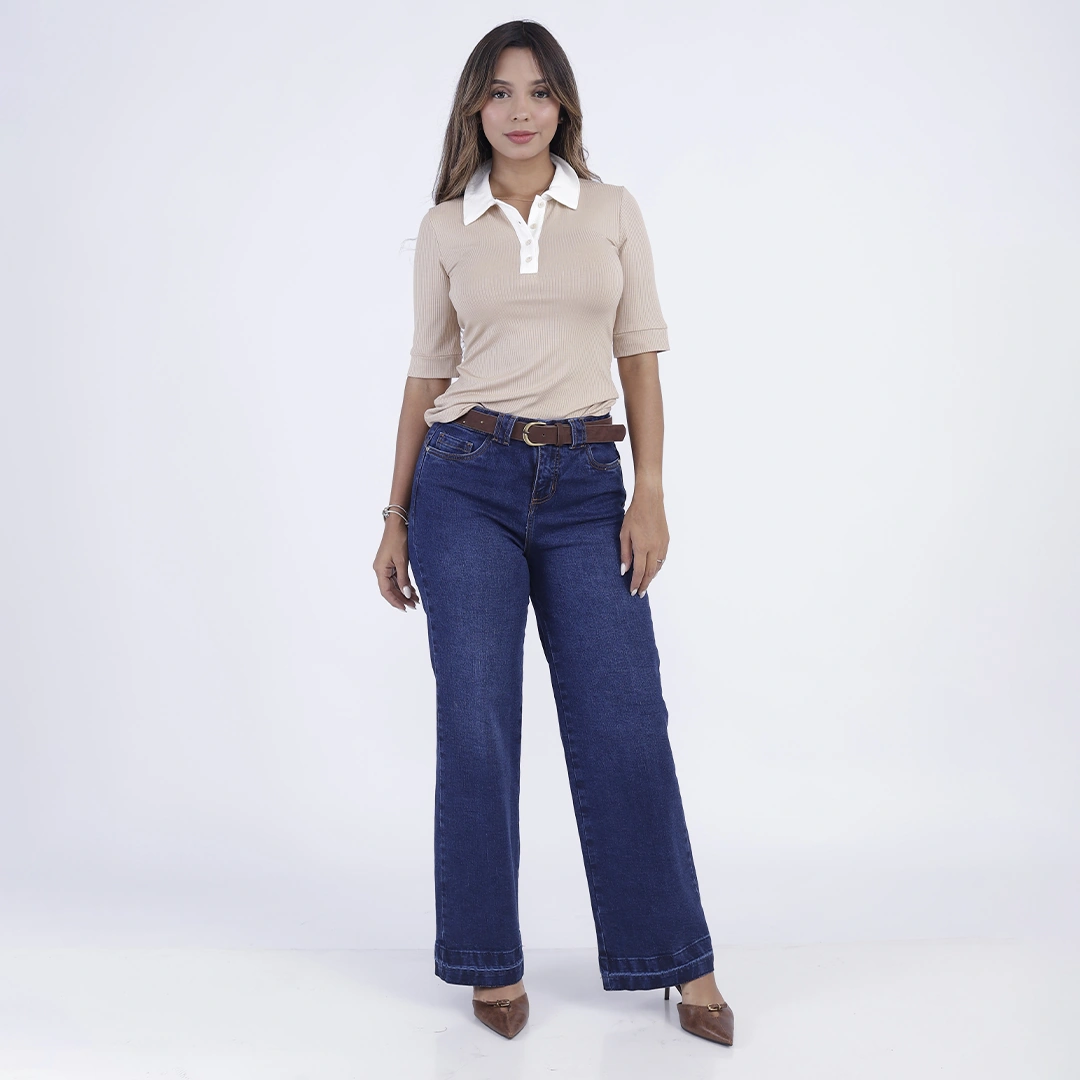 JEANS WIDELEG MUJER SODA BLUES RAYZA - 4