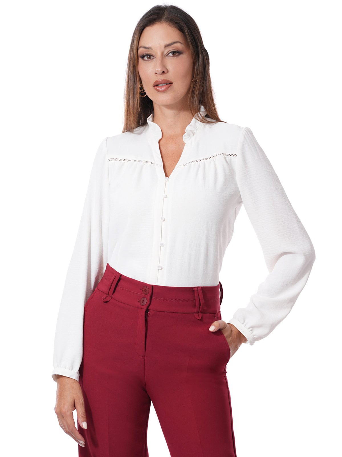 BLUSA MUJER CP MODA DE COLECCIÓN LINZ - 1