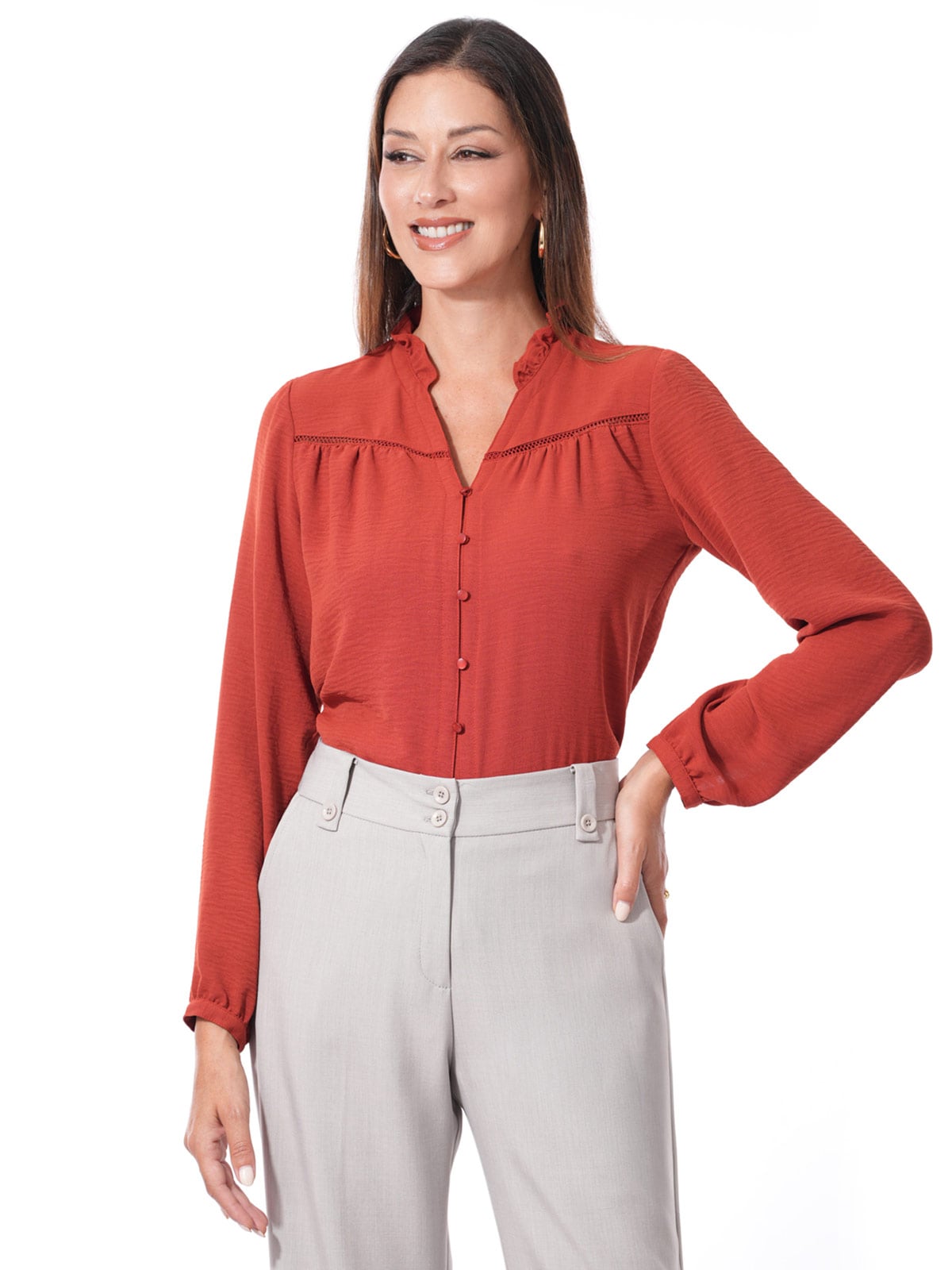 BLUSA MUJER CP MODA DE COLECCIÓN LINZ - 1