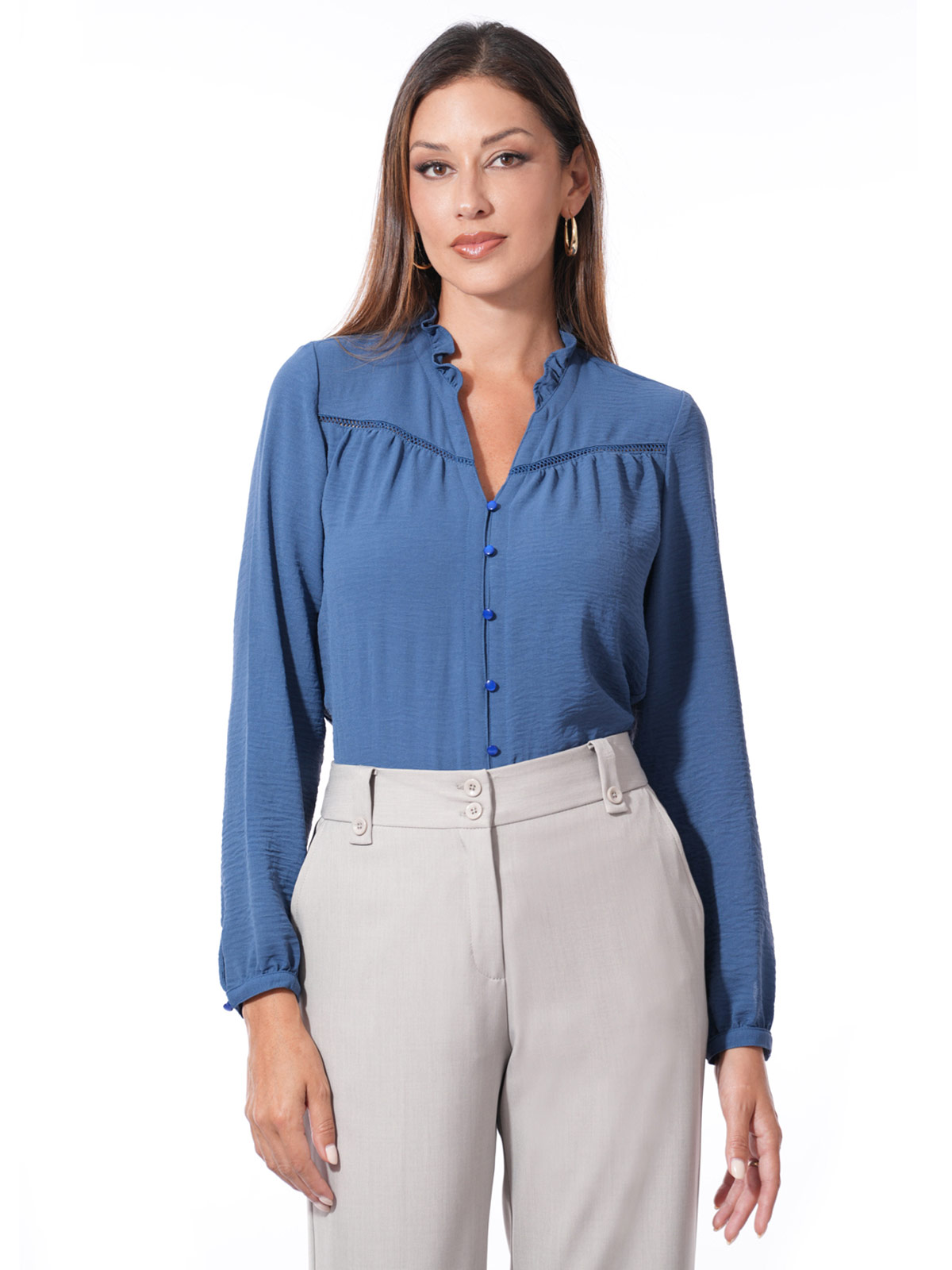 BLUSA MUJER CP MODA DE COLECCIÓN LINZ - 1